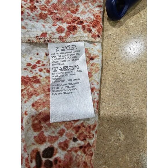 NWOT Women's Haute Hippie Tribe Layered Animal Print A395832 Size 1X - Picture 6 of 7